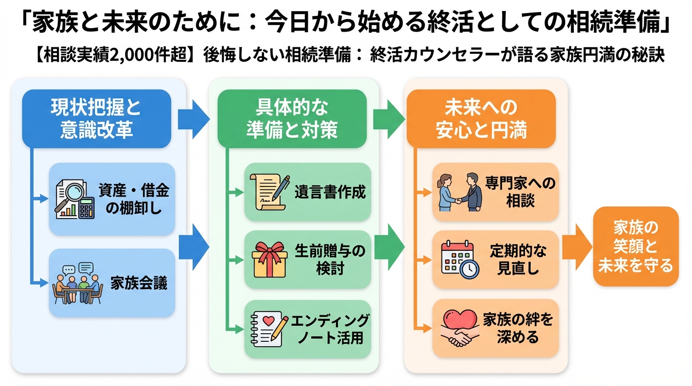 相続 家族と未来のために：今日から始める終活としての相続準備