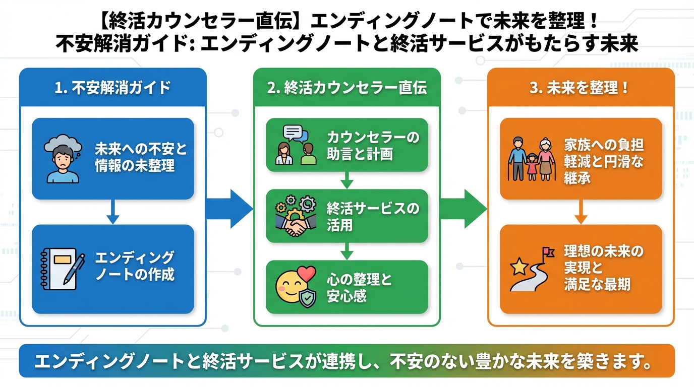 エンディングノート エンディングノートと終活サービスがもたらす未来