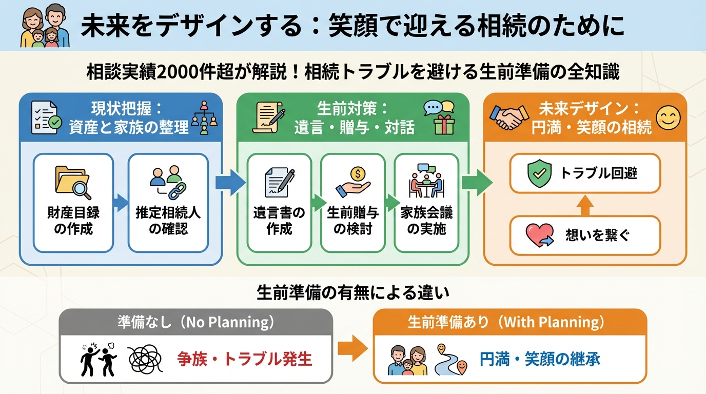 相続 未来をデザインする：笑顔で迎える相続のために