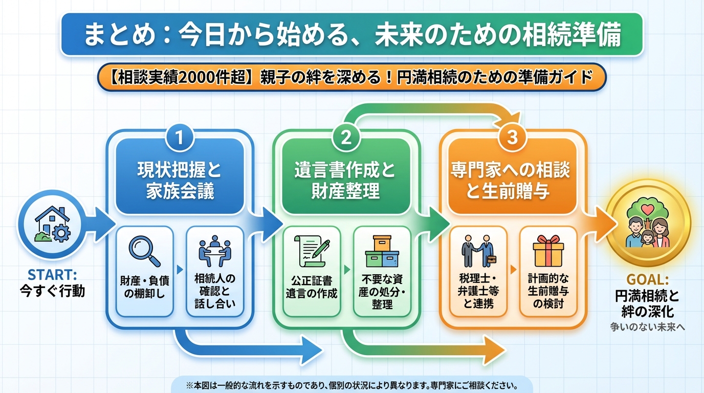 相続 まとめ：今日から始める、未来のための相続準備
