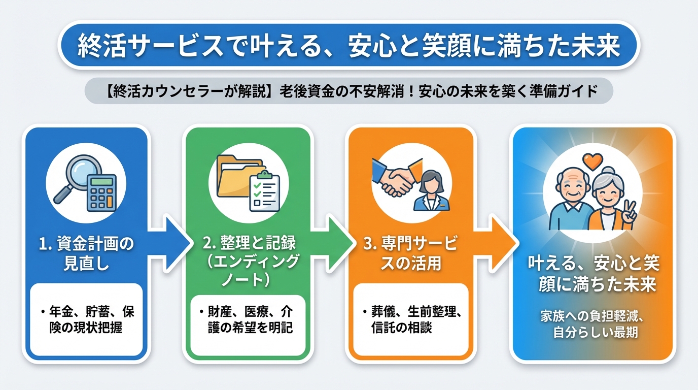老後資金 終活サービスで叶える、安心と笑顔に満ちた未来
