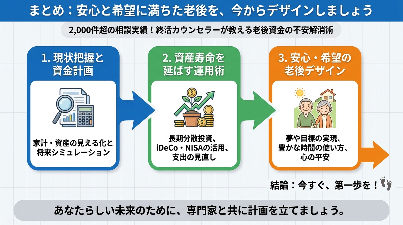 老後資金 まとめ: 安心と希望に満ちた老後を、今からデザインしましょう