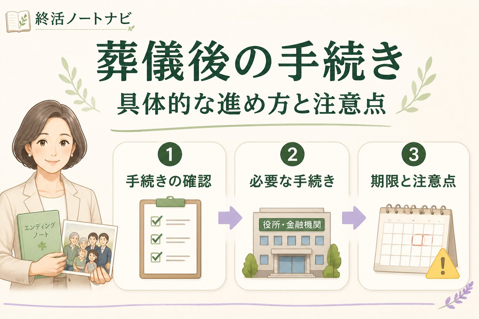 葬儀 葬儀後の手続き具体的な進め方と注意点