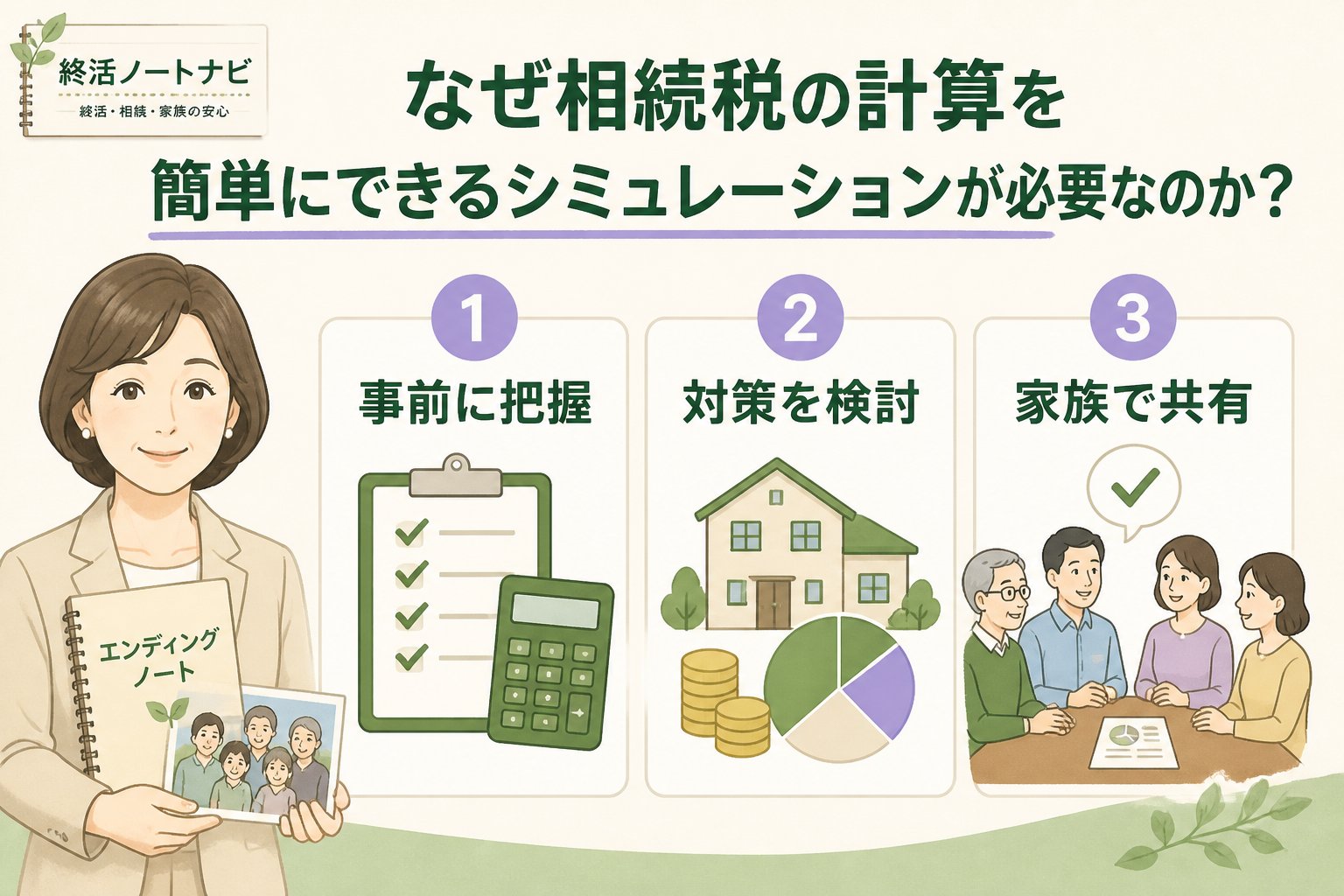 相続 なぜ相続税の計算を簡単にできるシミュレーションが必要なのか？