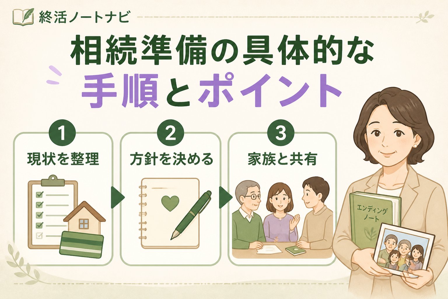 相続 相続準備の具体的な手順とポイント