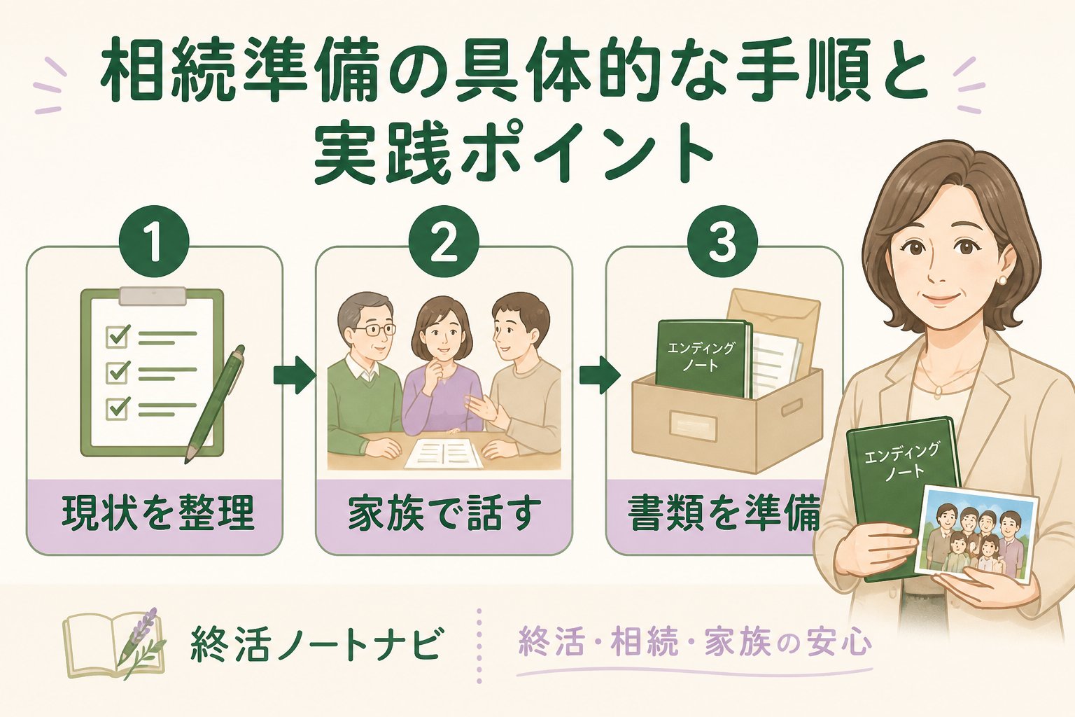 相続 相続準備の具体的な手順と実践ポイント