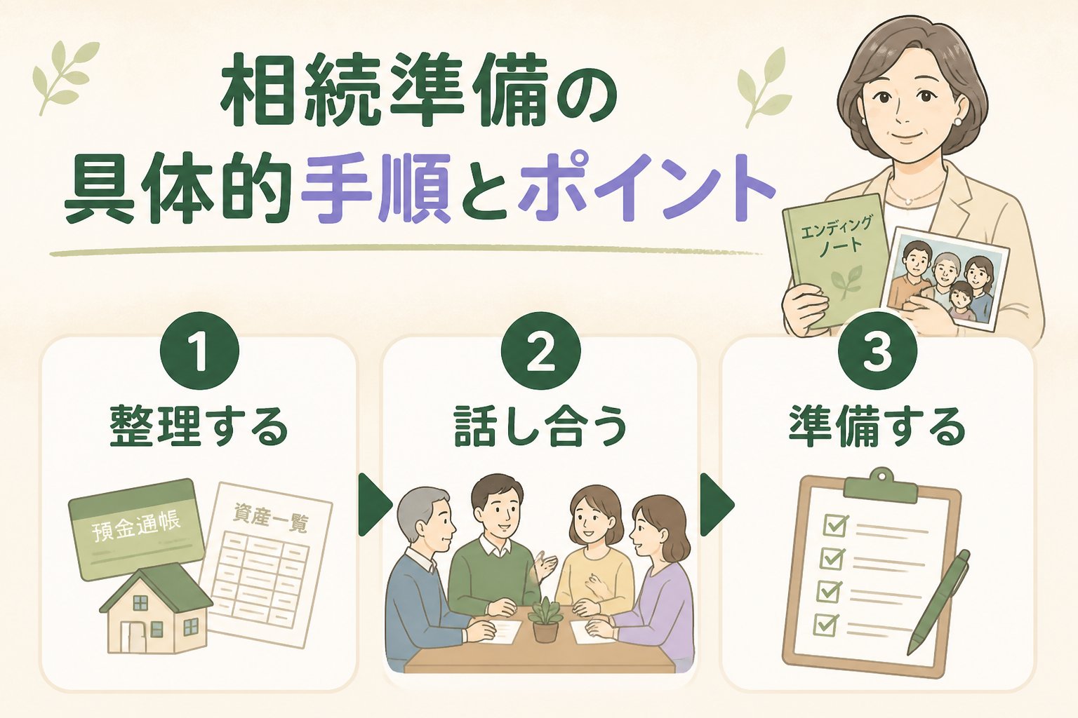 相続 相続準備の具体的手順とポイント