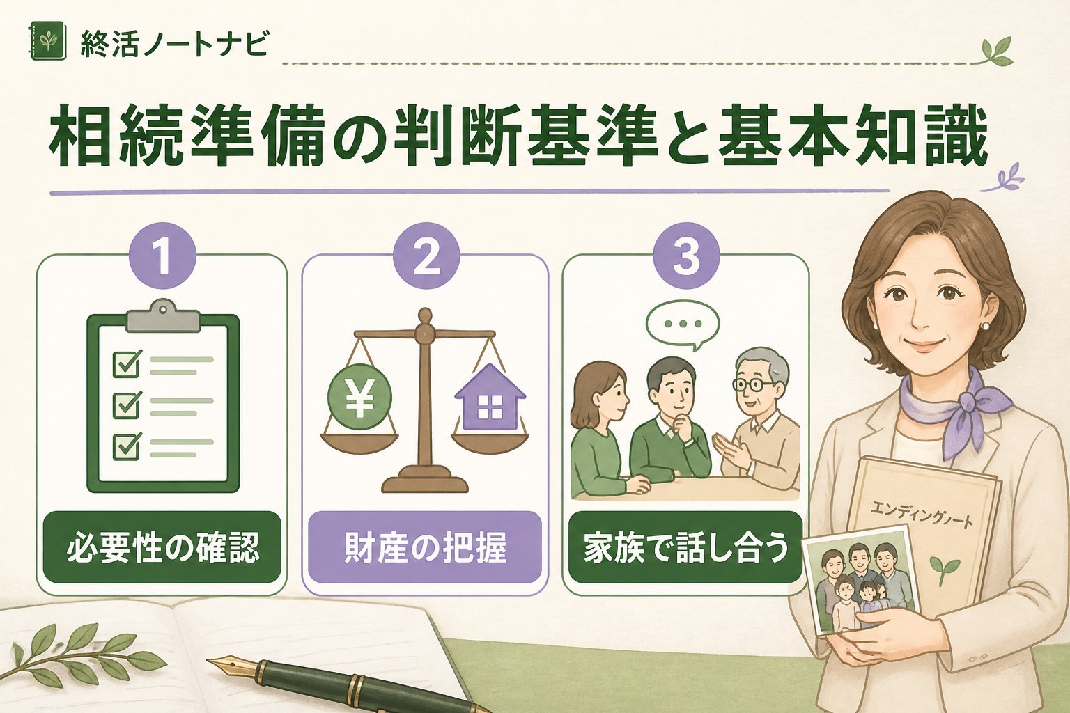 相続 相続準備の判断基準と基本知識