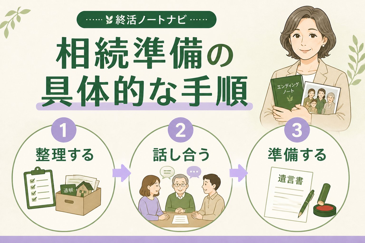 相続 相続準備の具体的な手順