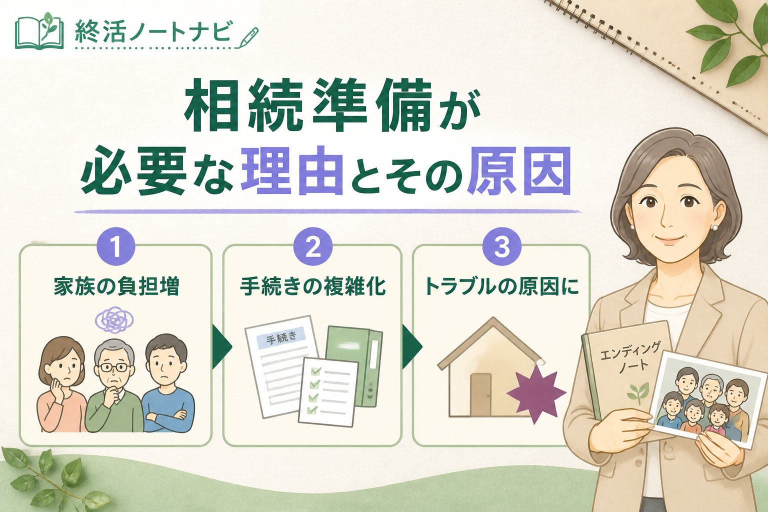 相続 相続準備が必要な理由とその原因