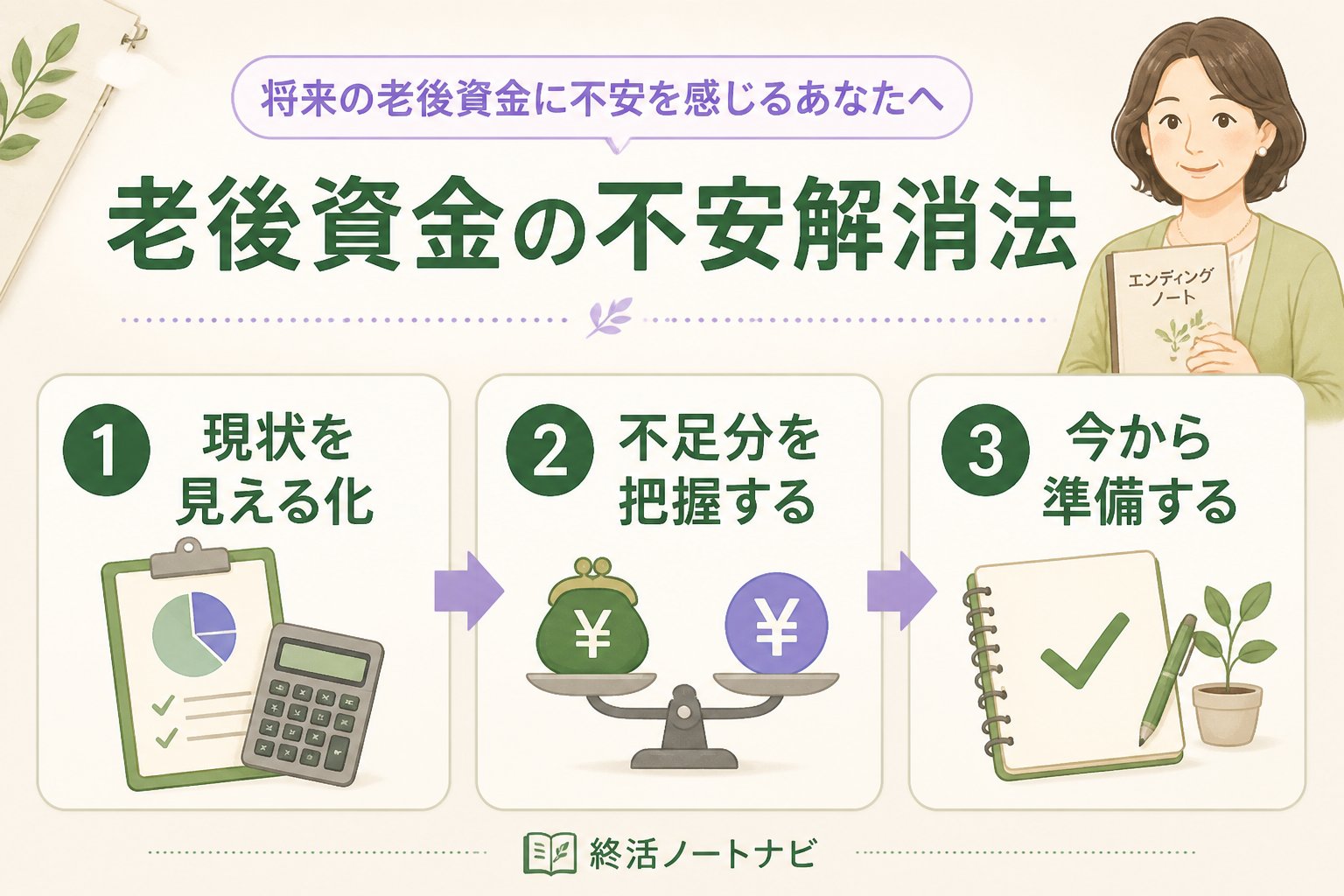 老後資金 将来の老後資金に不安を感じるあなたへ