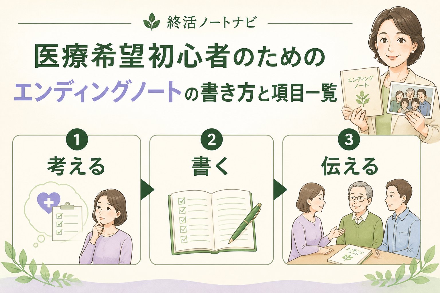 エンディングノート 医療希望初心者のためのエンディングノートの書き方と項目一覧