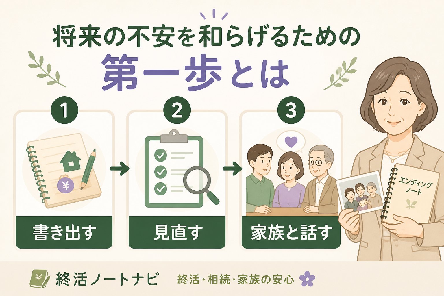 相続 将来の不安を和らげるための第一歩とは