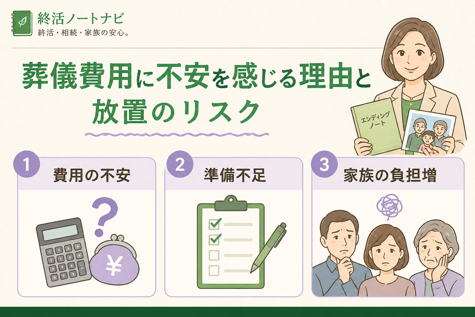 葬儀 葬儀費用に不安を感じる理由と放置のリスク