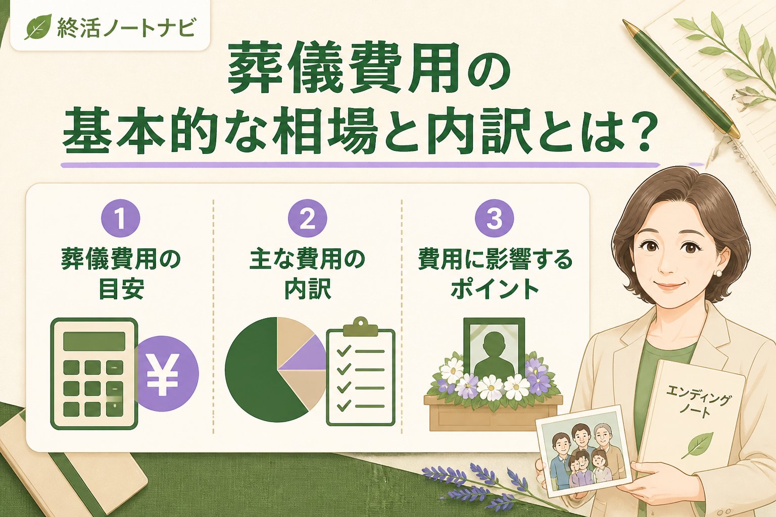 葬儀 葬儀費用の基本的な相場と内訳とは？