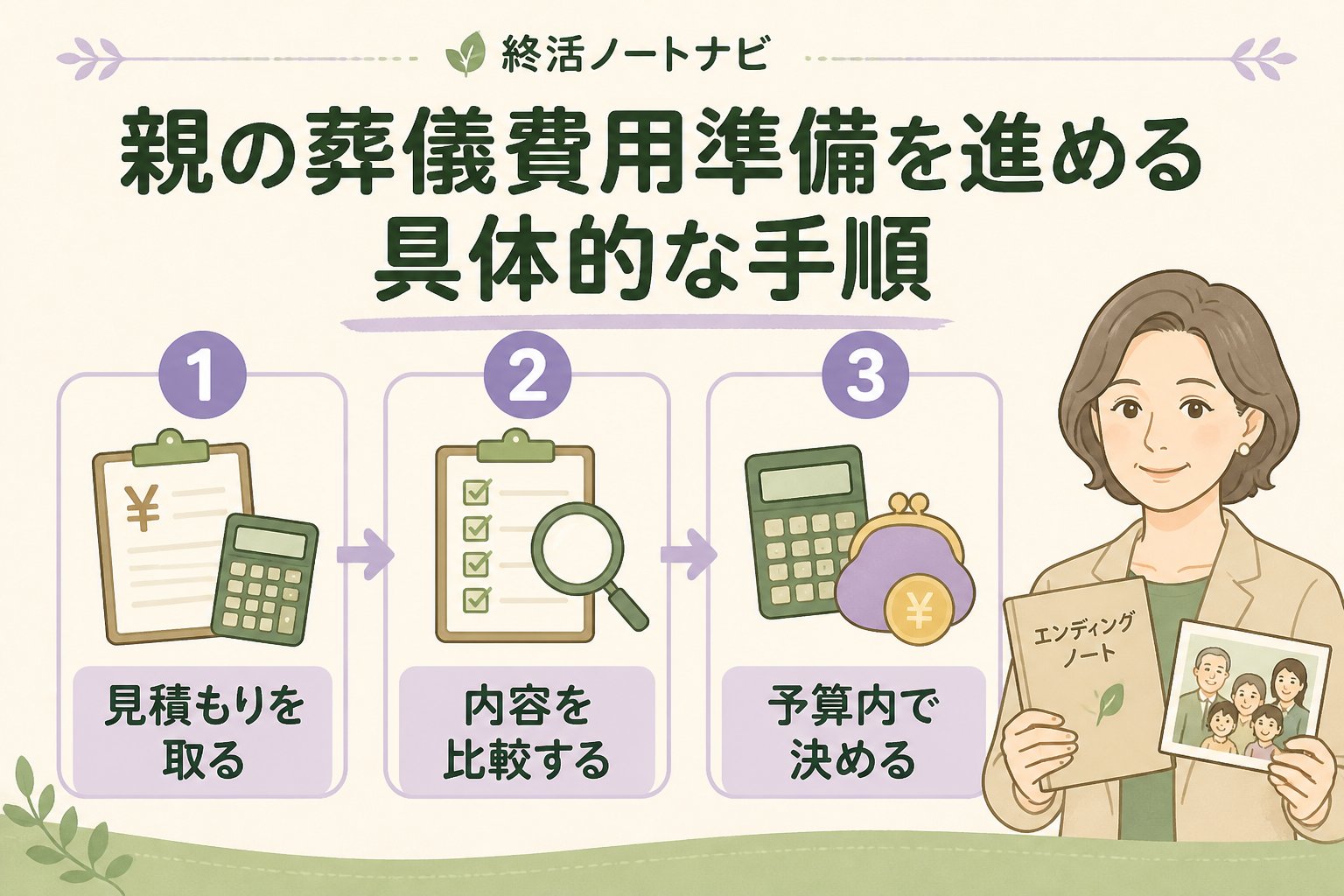 葬儀 親の葬儀費用準備を進める具体的な手順
