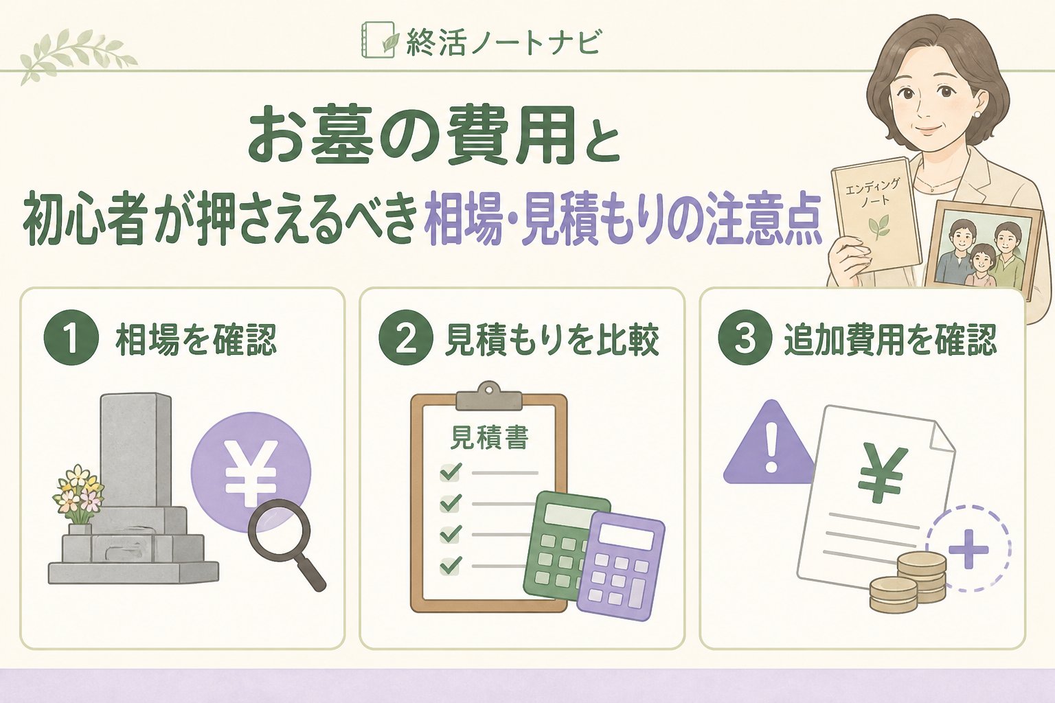 葬儀 お墓の費用と初心者が押さえるべき相場・見積もりの注意点
