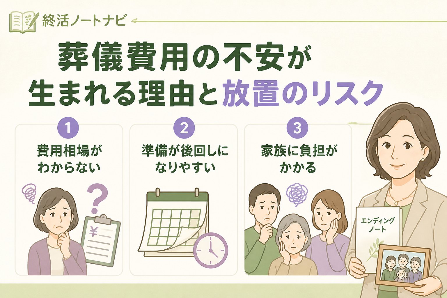 葬儀 葬儀費用の不安が生まれる理由と放置のリスク