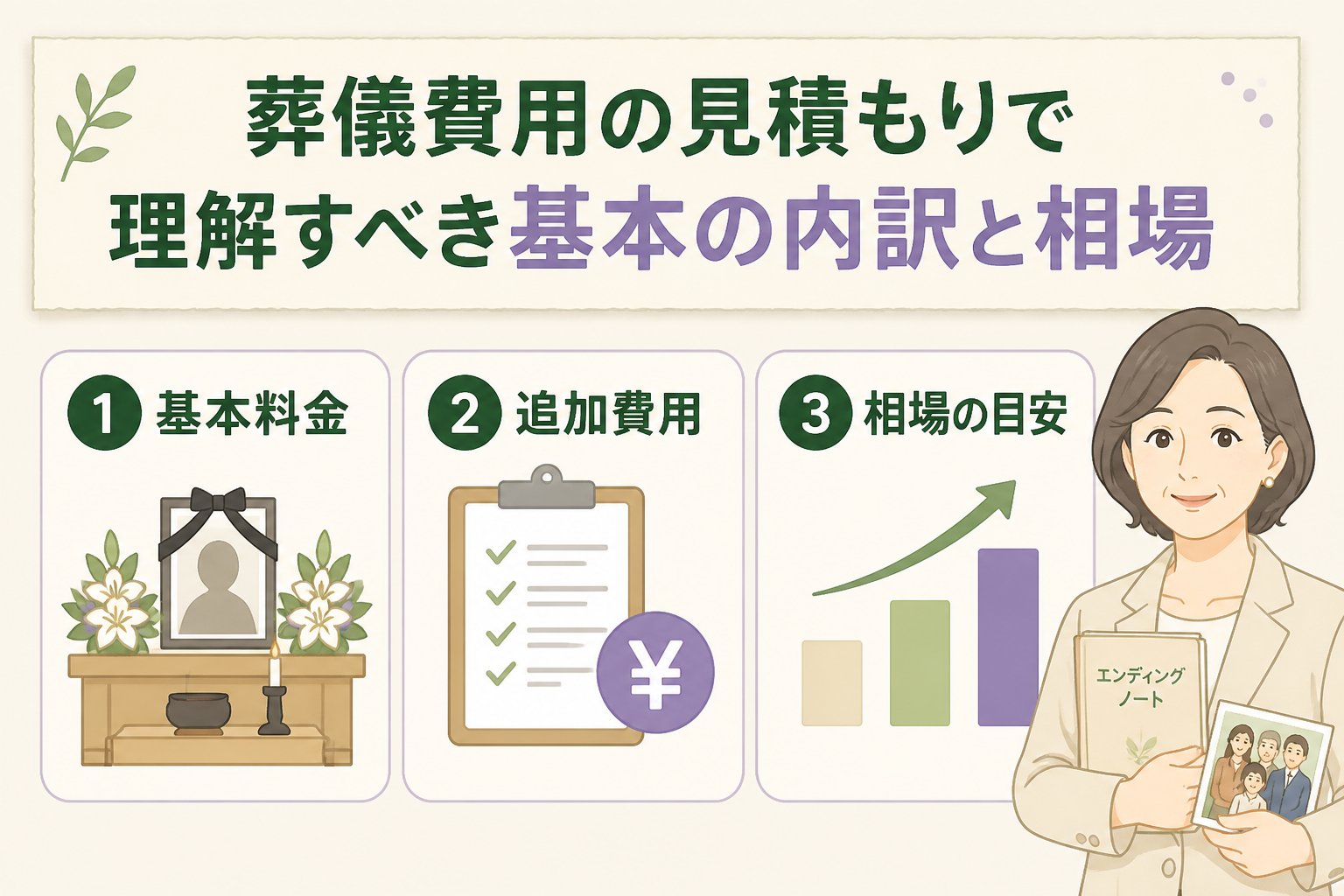 葬儀 葬儀費用の見積もりで理解すべき基本の内訳と相場