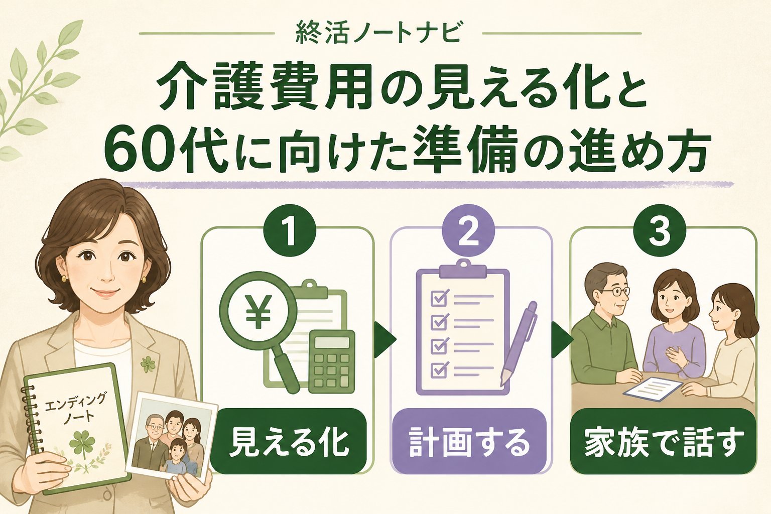 老後資金 介護費用の見える化と60代に向けた準備の進め方