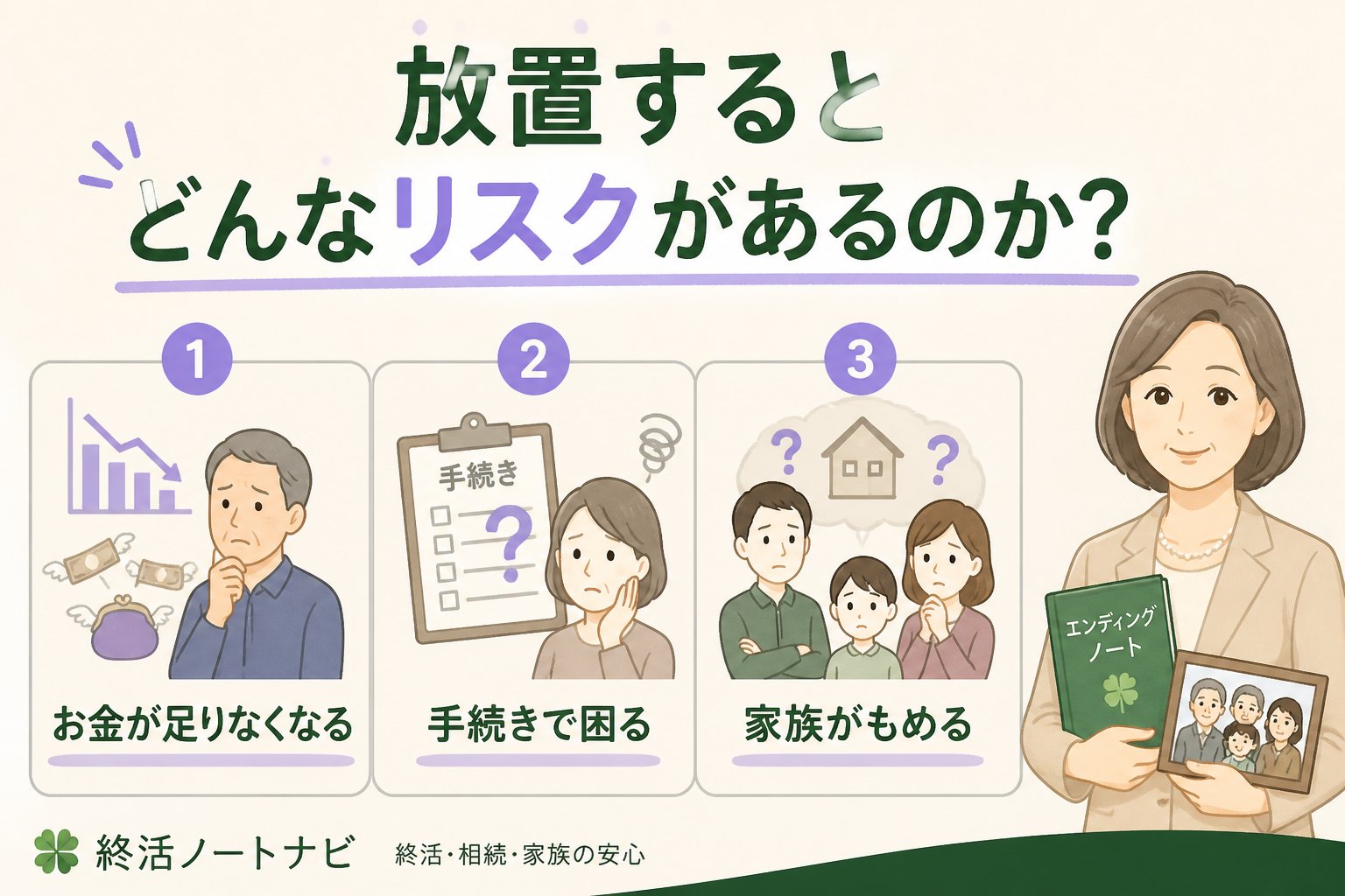 老後資金 放置するとどんなリスクがあるのか？