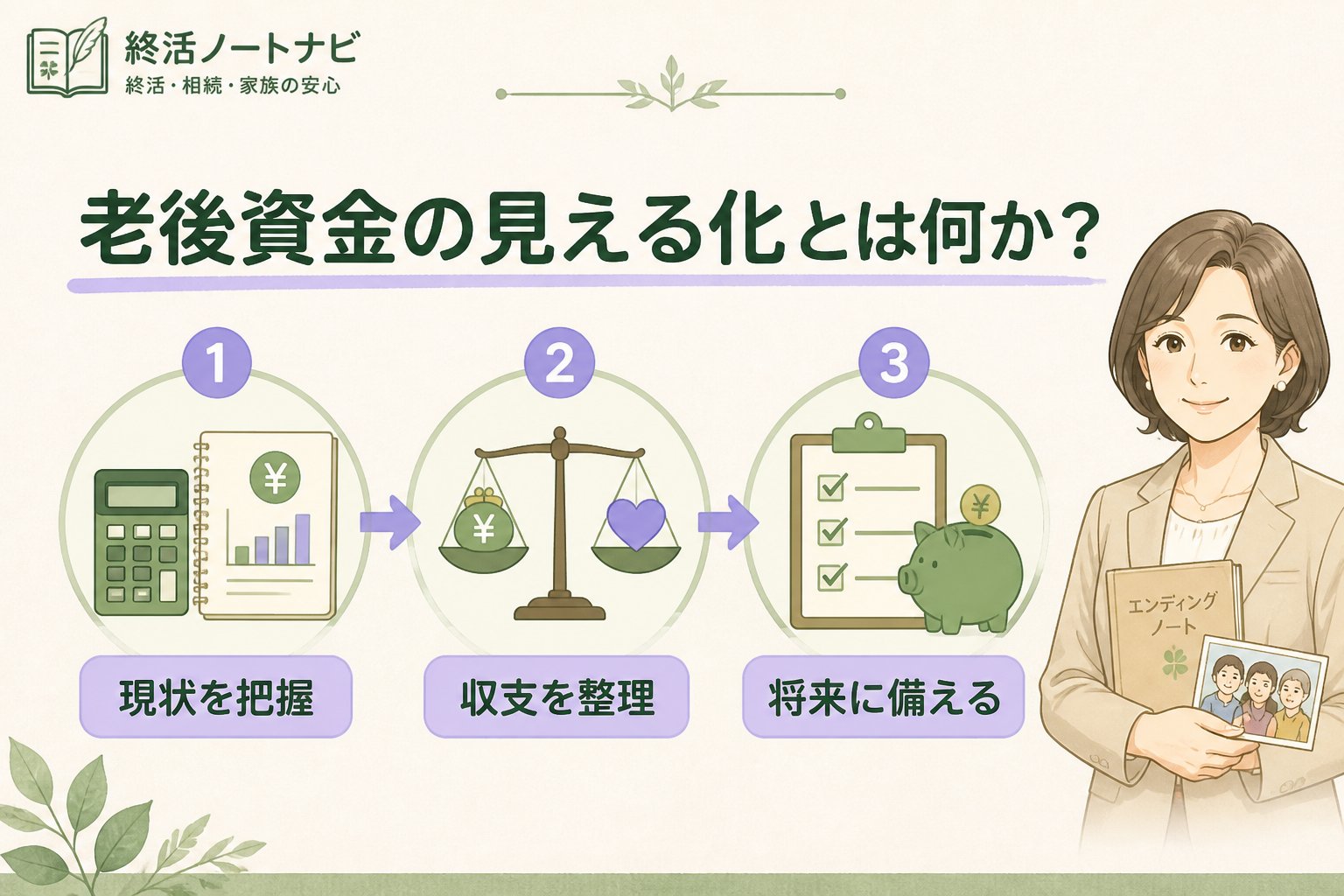 老後資金 老後資金の見える化とは何か？その重要性