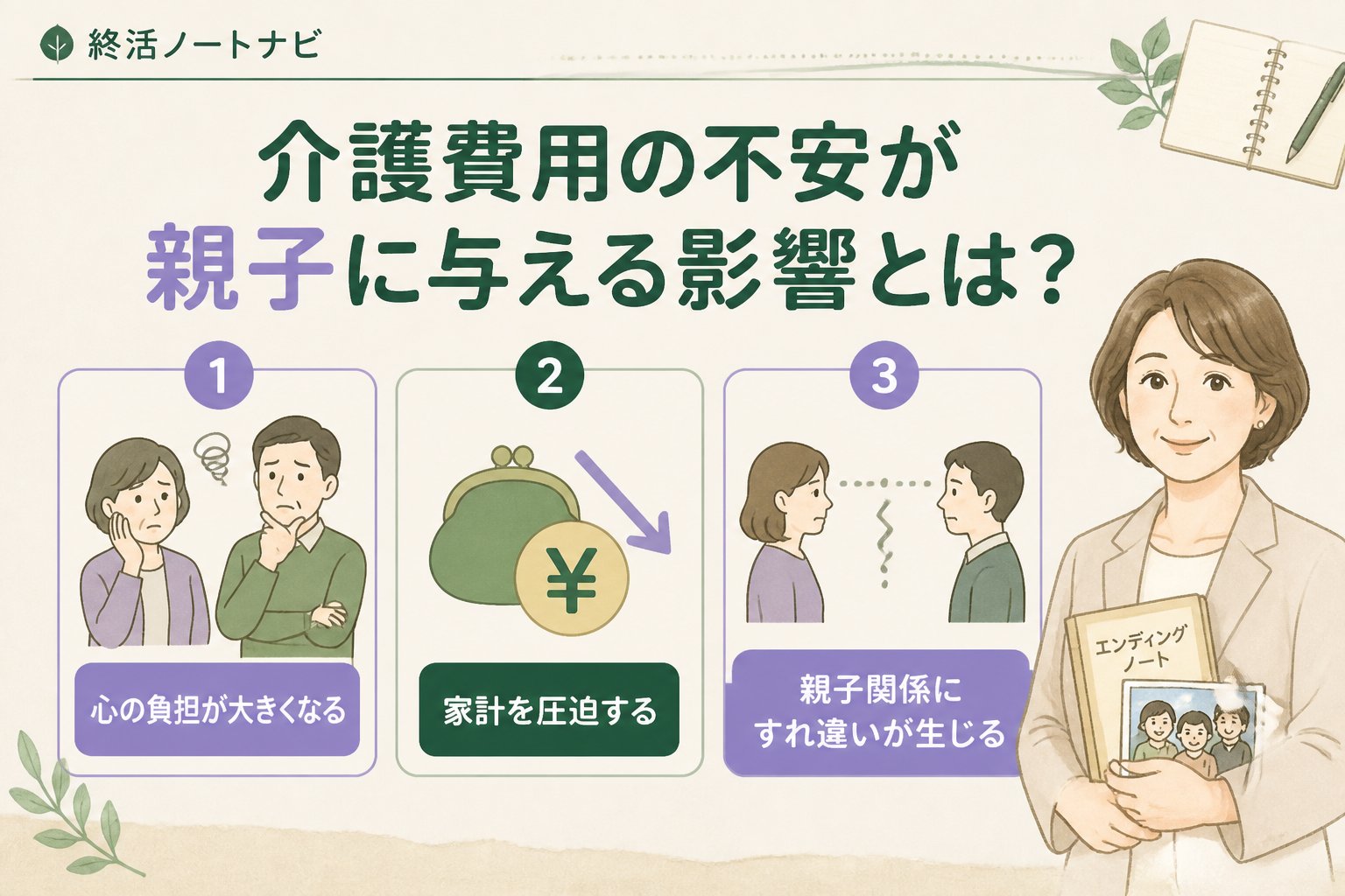 老後資金 介護費用の不安が親子に与える影響とは？