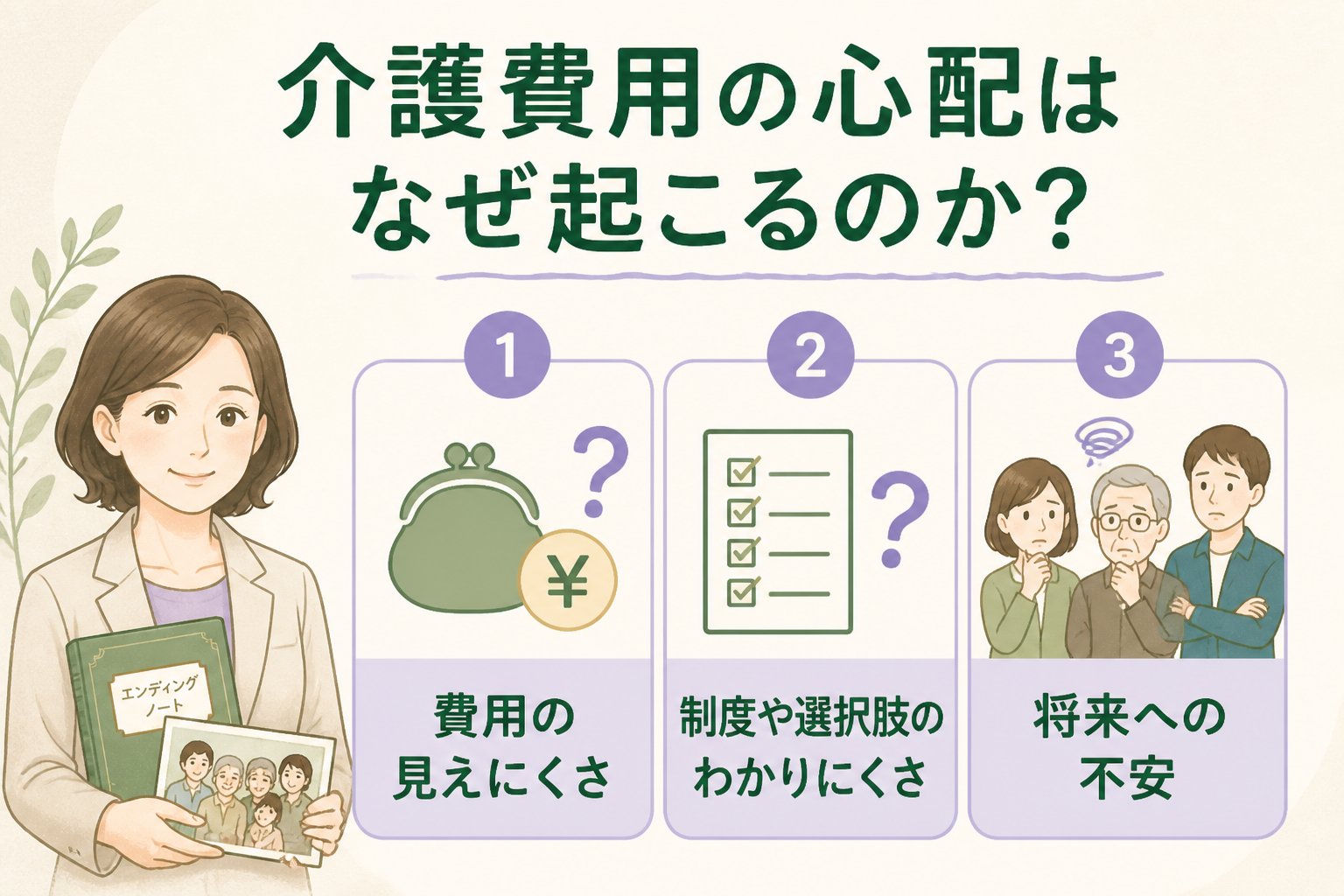 老後資金 介護費用の心配はなぜ起こるのか？親子の不安の背景