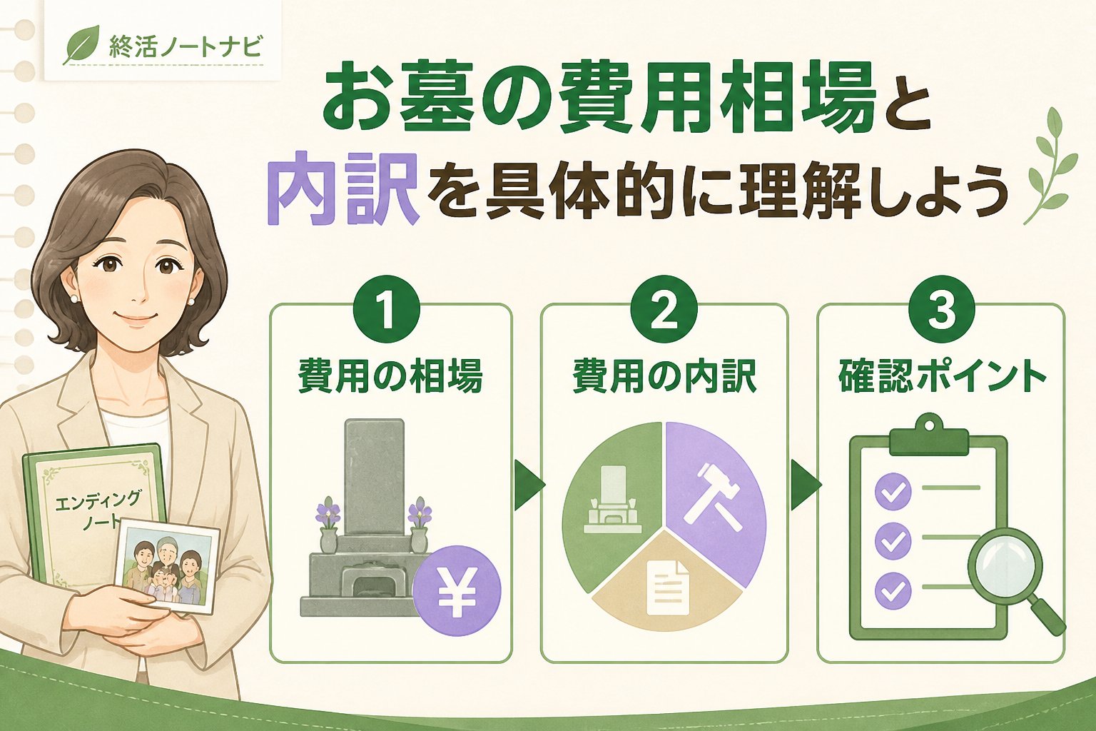 葬儀 お墓の費用相場と内訳を具体的に理解しよう