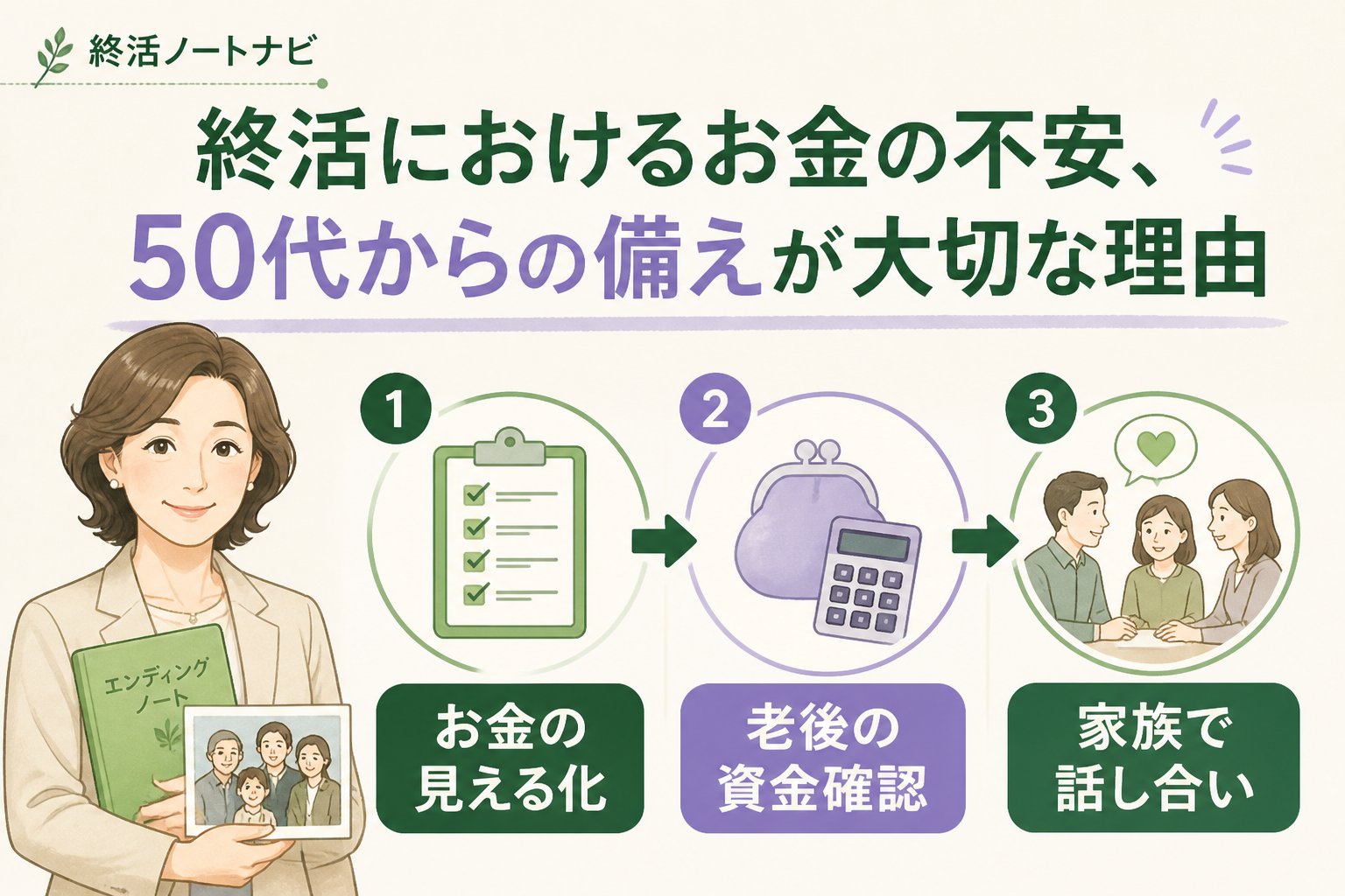 老後資金 終活におけるお金の不安、50代からの備えが大切な理由