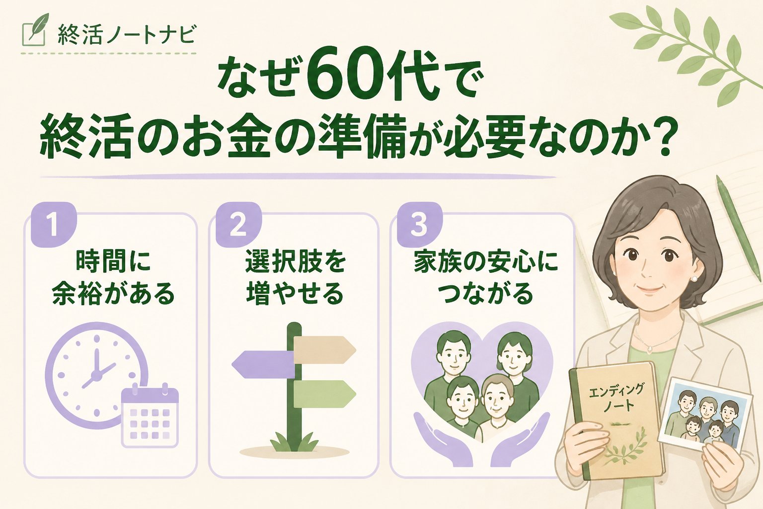 老後資金 1. なぜ60代で終活のお金の準備が必要なのか？