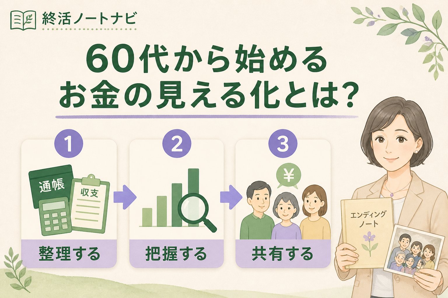 老後資金 2. 60代から始めるお金の見える化とは？