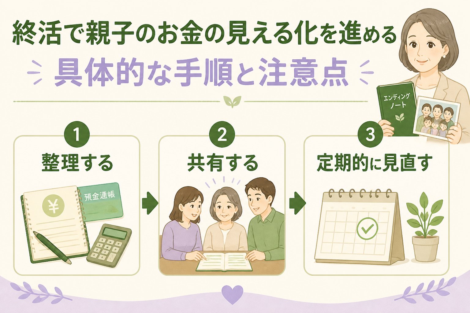 老後資金 将来へのお金の不安に寄り添う親子の終活準備とは