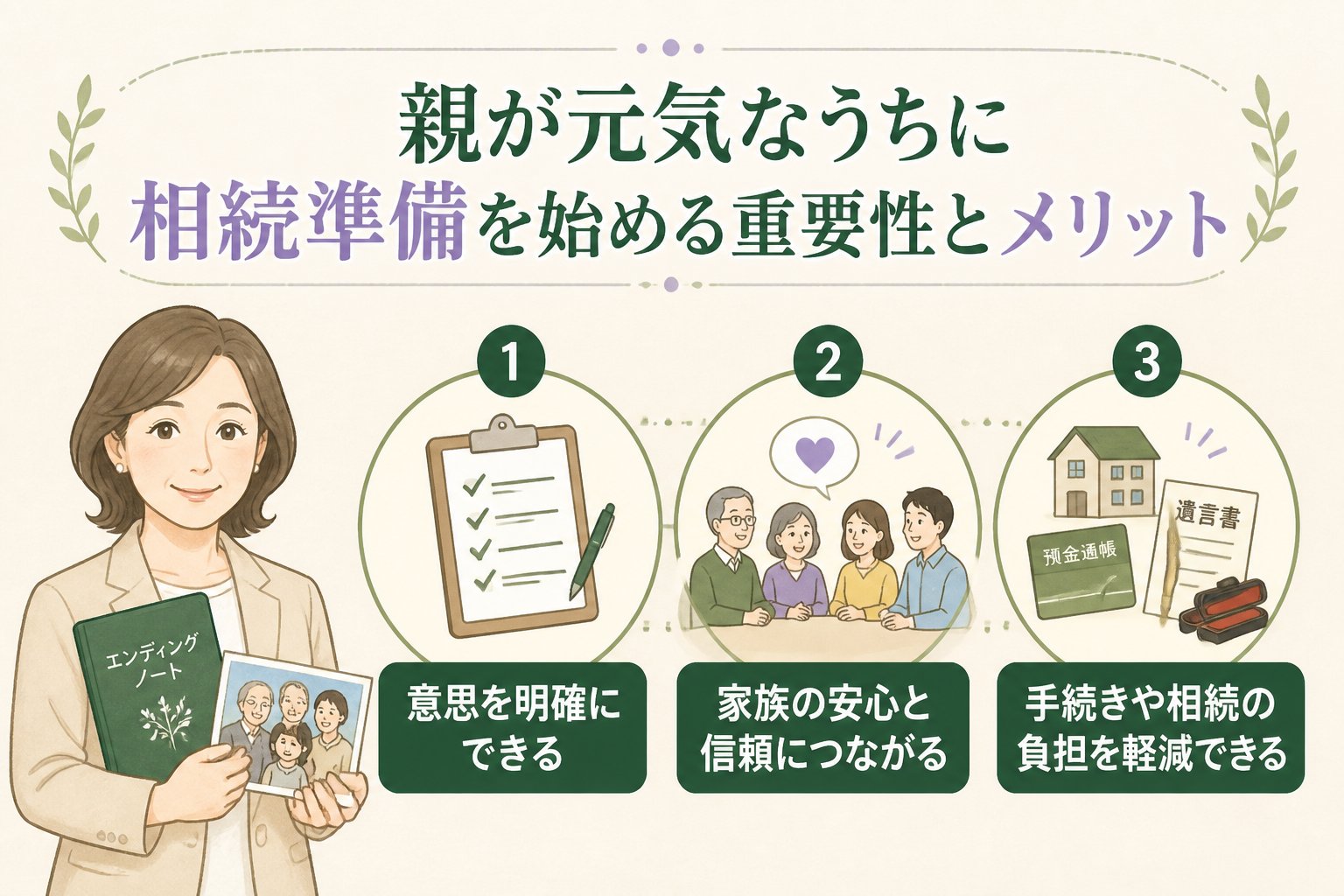 相続 親が元気なうちに相続準備を始める重要性とメリット