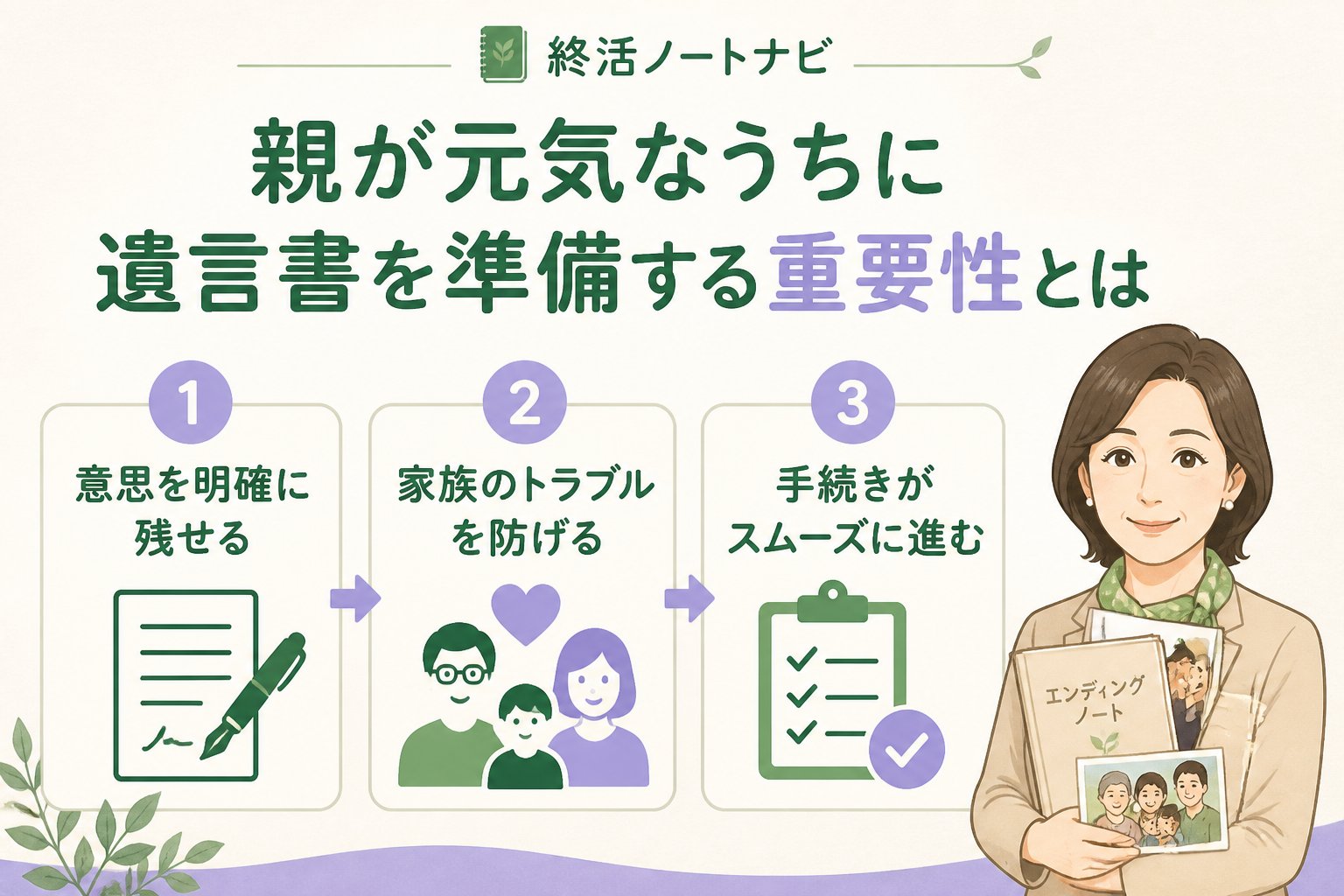 相続 親が元気なうちに遺言書を準備する重要性とは