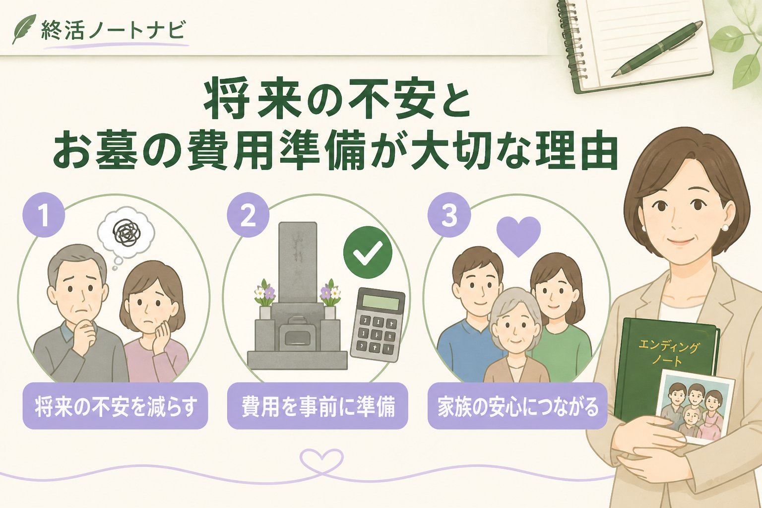 葬儀 将来の不安とお墓の費用準備が大切な理由
