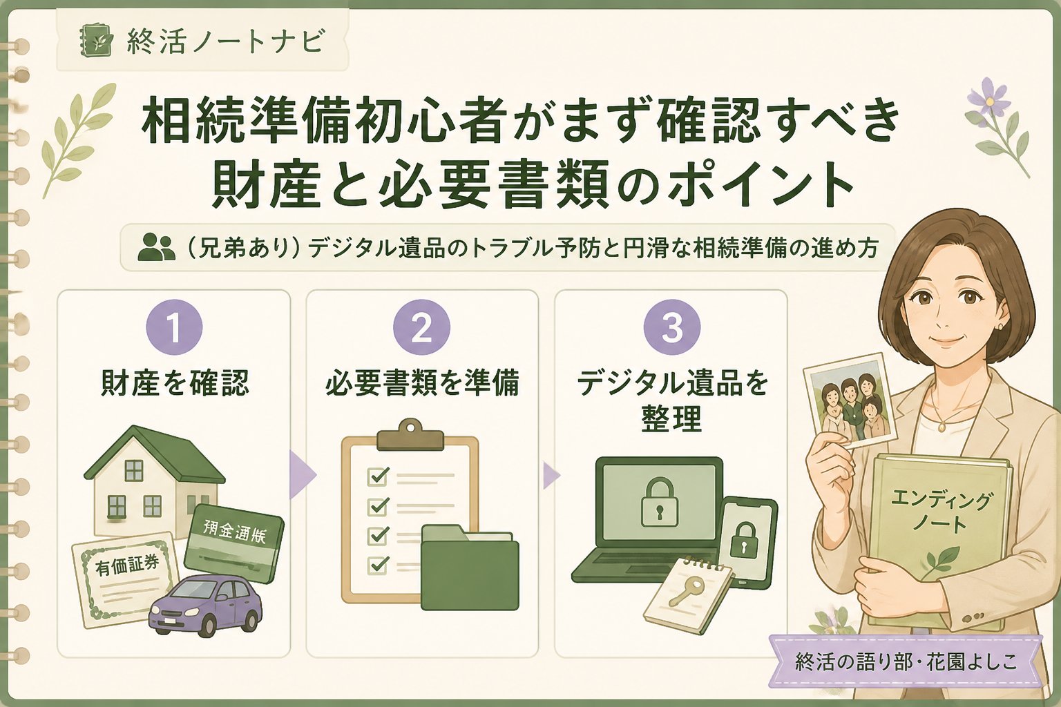 相続 相続準備初心者がまず確認すべき財産と必要書類のポイント