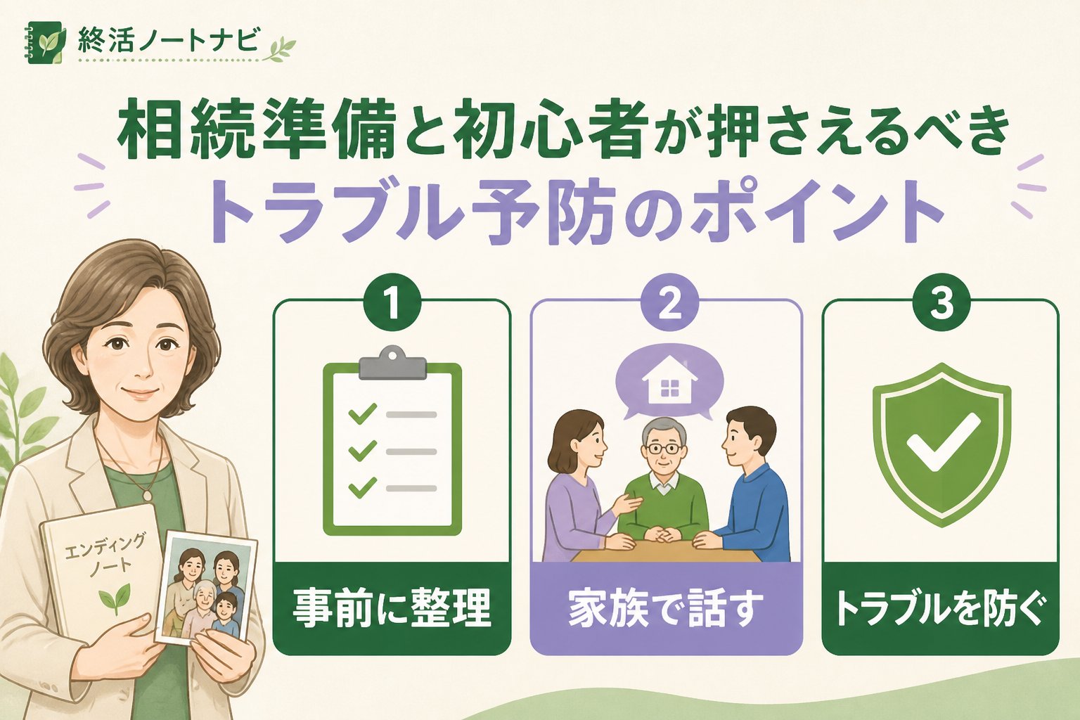 相続 相続準備と初心者が押さえるべきトラブル予防のポイント